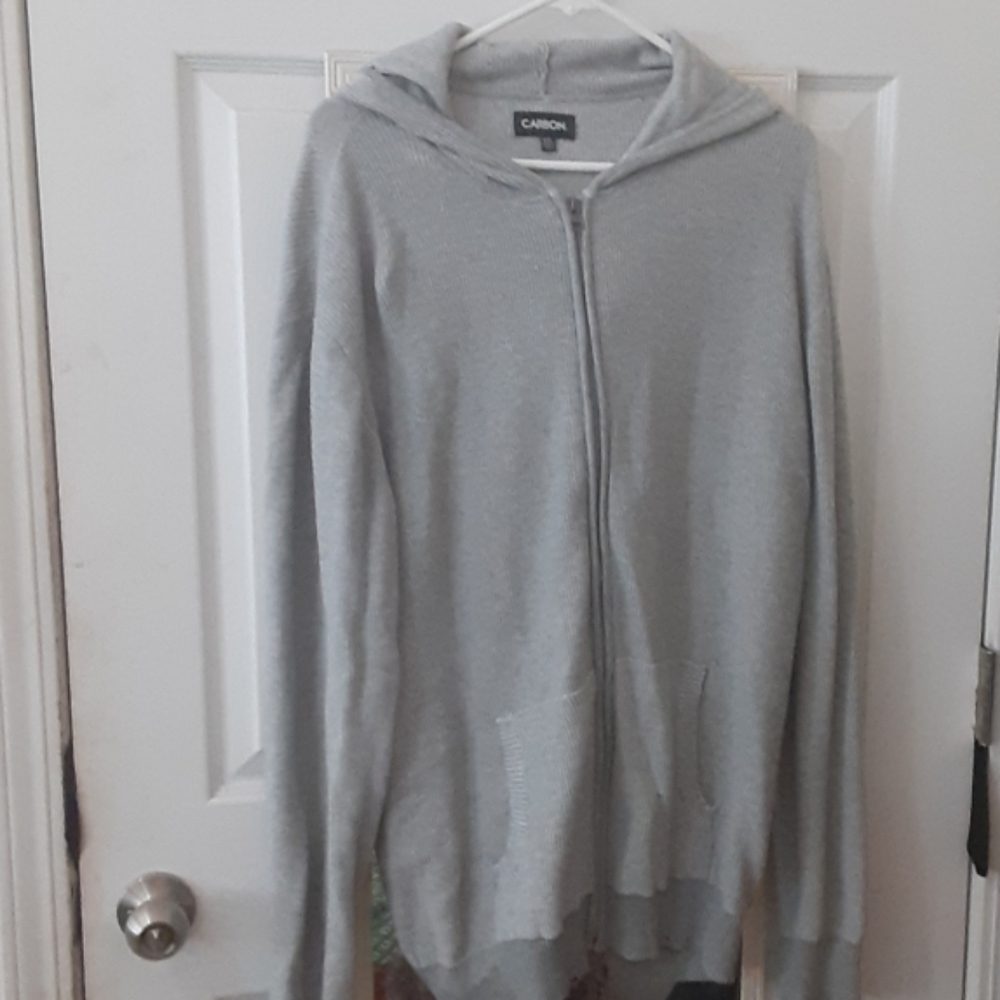 Mens Carbon zip up jacket